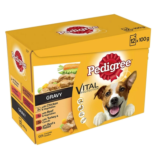 Pedigree Pouches Real Meals in Gravy | Su-Bridge Pet Supplies - Su ...